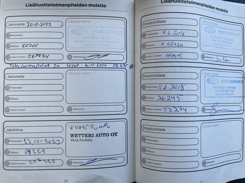 Ford Fiesta vaihtoauto