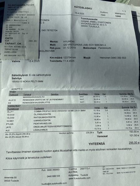 Hyundai i20 Hatchback vaihtoauto