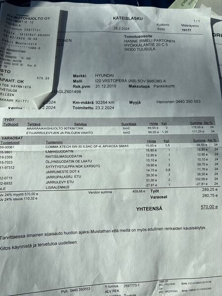 Hyundai i20 Hatchback vaihtoauto