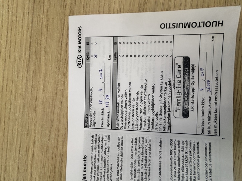 Kia Sportage vaihtoauto