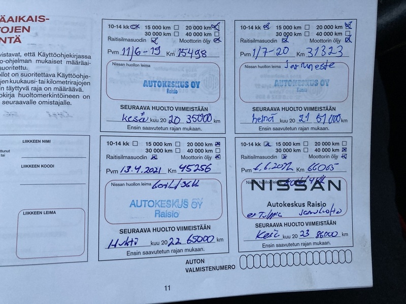 Nissan Qashqai vaihtoauto