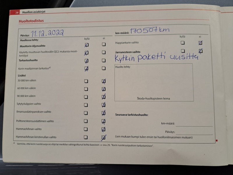 Skoda Octavia vaihtoauto