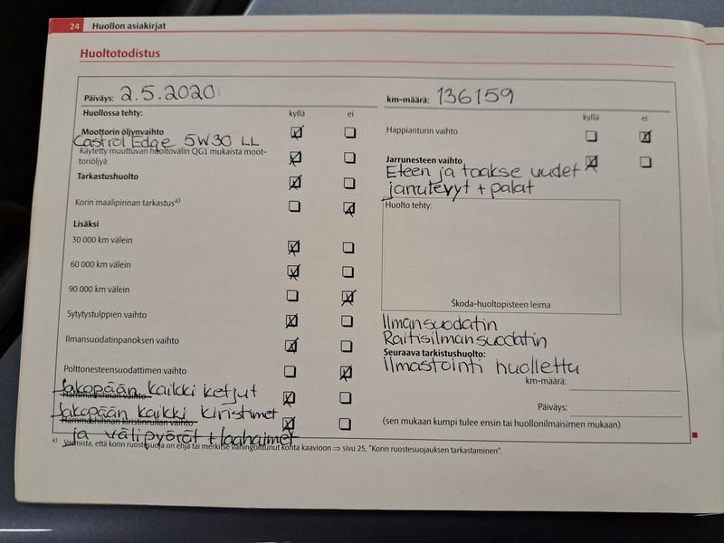 Skoda Octavia vaihtoauto