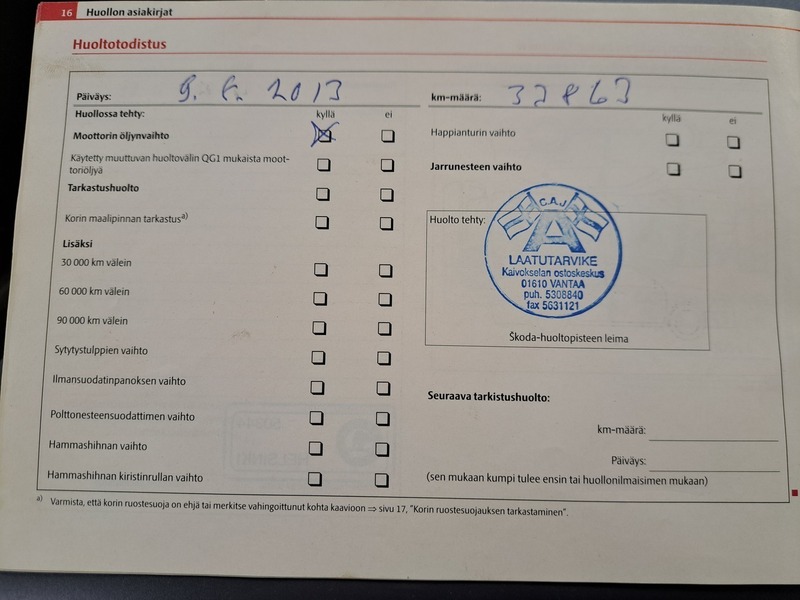 Skoda Octavia vaihtoauto