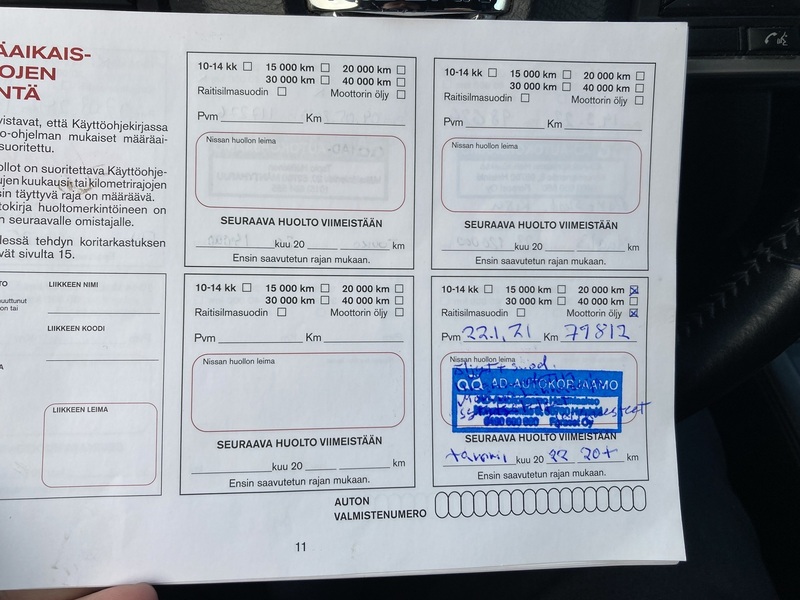 Nissan Qashqai vaihtoauto