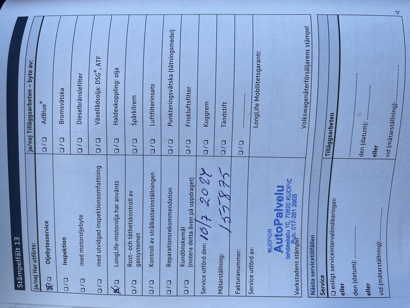 Volkswagen Passat vaihtoauto