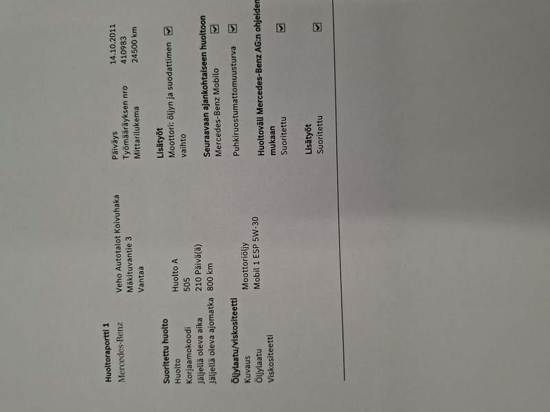 Mercedes-Benz C vaihtoauto