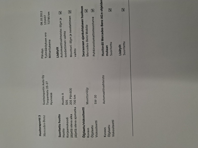 Mercedes-Benz C vaihtoauto