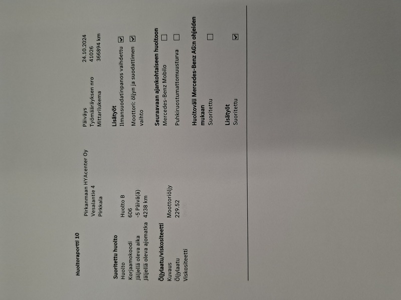 Mercedes-Benz C vaihtoauto