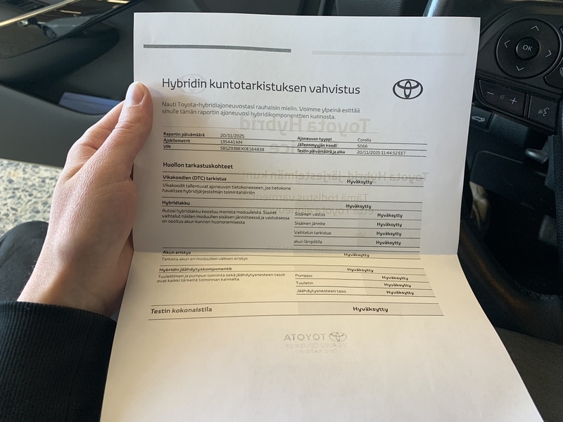 Toyota Corolla vaihtoauto