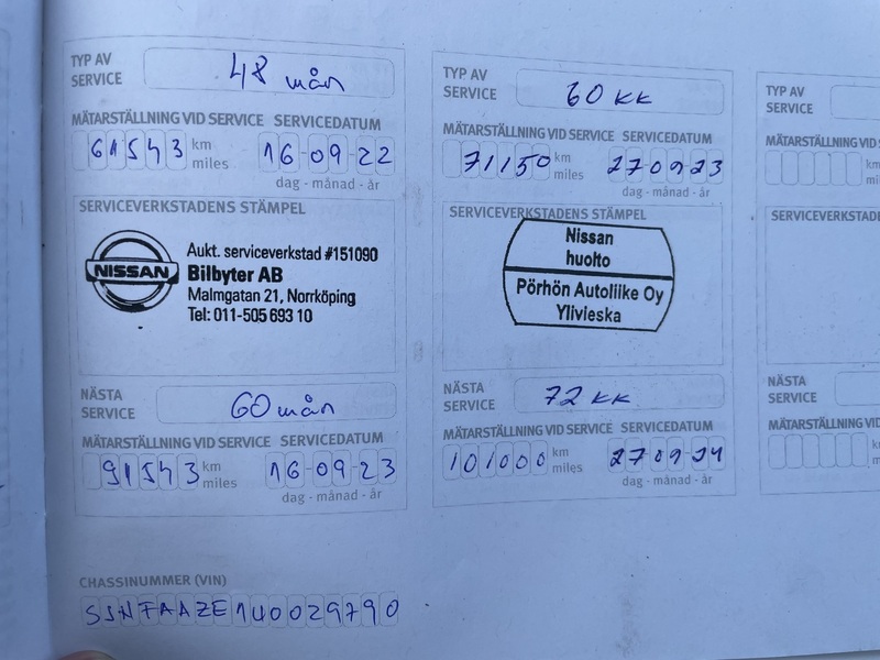 Nissan Leaf vaihtoauto