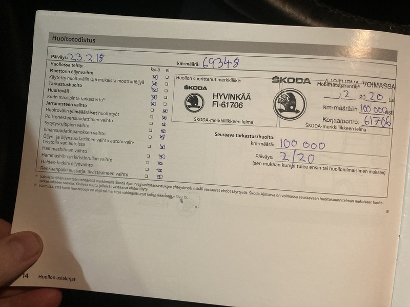 Skoda Yeti vaihtoauto