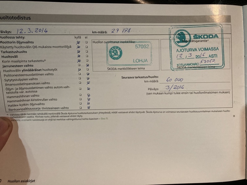 Skoda Yeti vaihtoauto