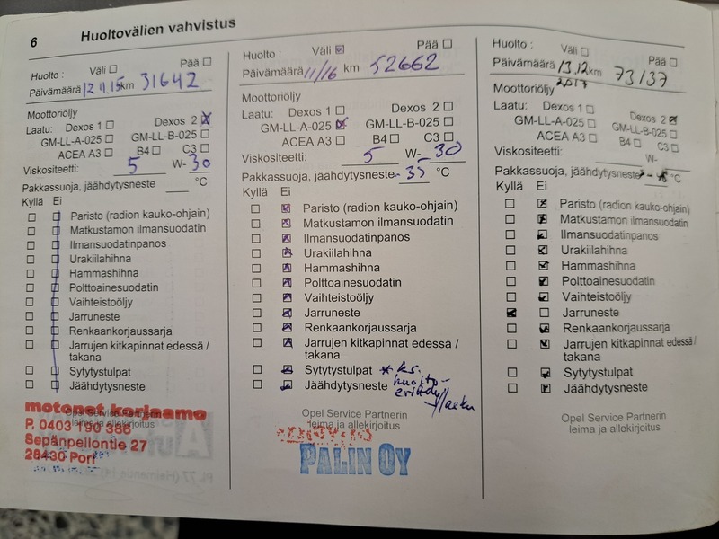 Opel Astra vaihtoauto