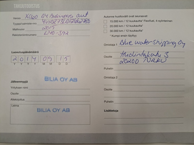 Volvo XC60 vaihtoauto