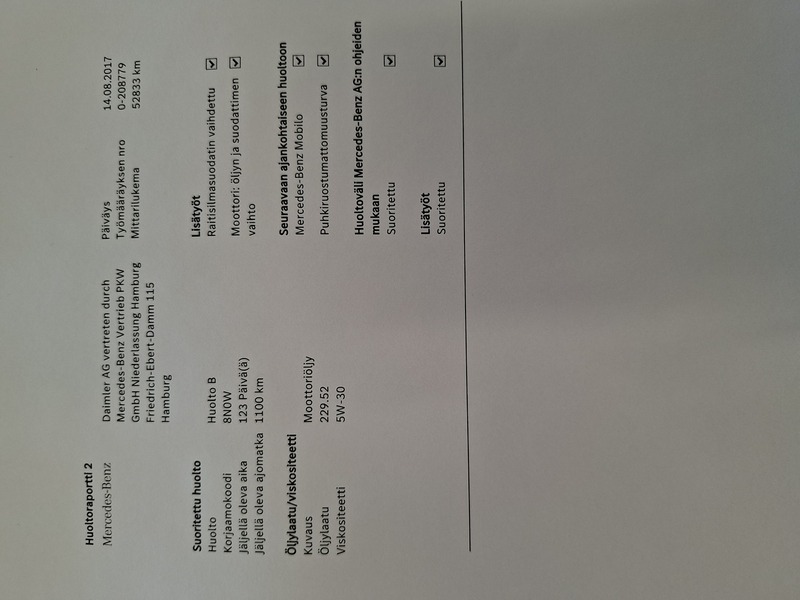 Mercedes-Benz C vaihtoauto