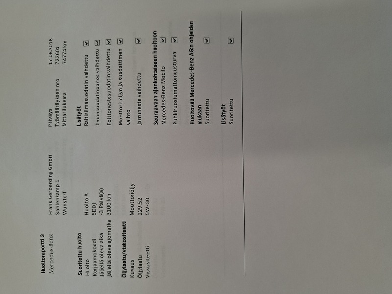 Mercedes-Benz C vaihtoauto