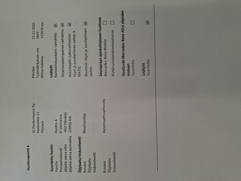 Mercedes-Benz C vaihtoauto