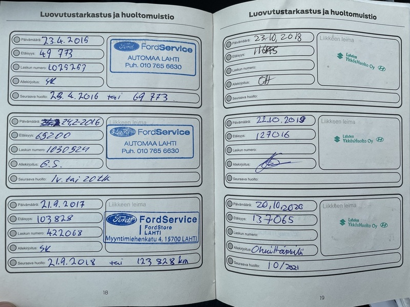 Ford Focus vaihtoauto