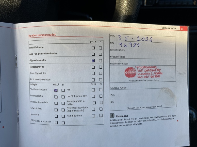 SEAT Toledo vaihtoauto