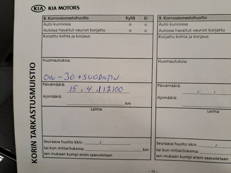 Kia Sportage vaihtoauto