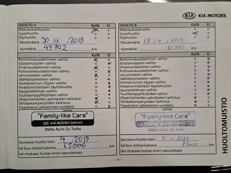 Kia Sportage vaihtoauto