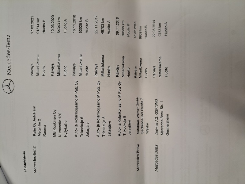 Mercedes-Benz E vaihtoauto