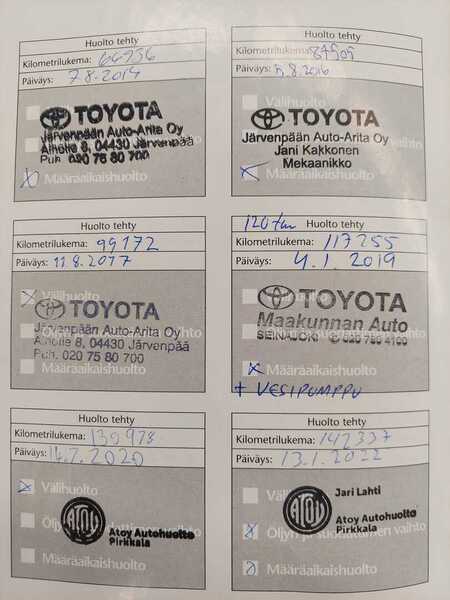 Toyota Auris vaihtoauto