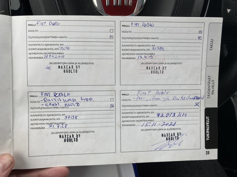 Fiat Doblò vaihtoauto