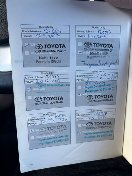 Toyota Avensis vaihtoauto