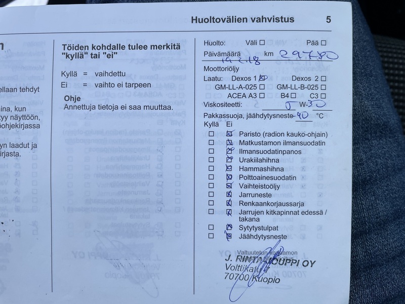 Opel Insignia vaihtoauto