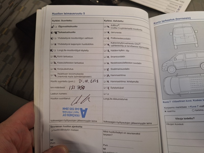 Volkswagen Transporter vaihtoauto