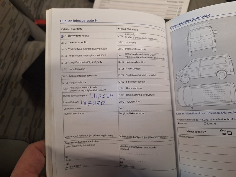 Volkswagen Transporter vaihtoauto