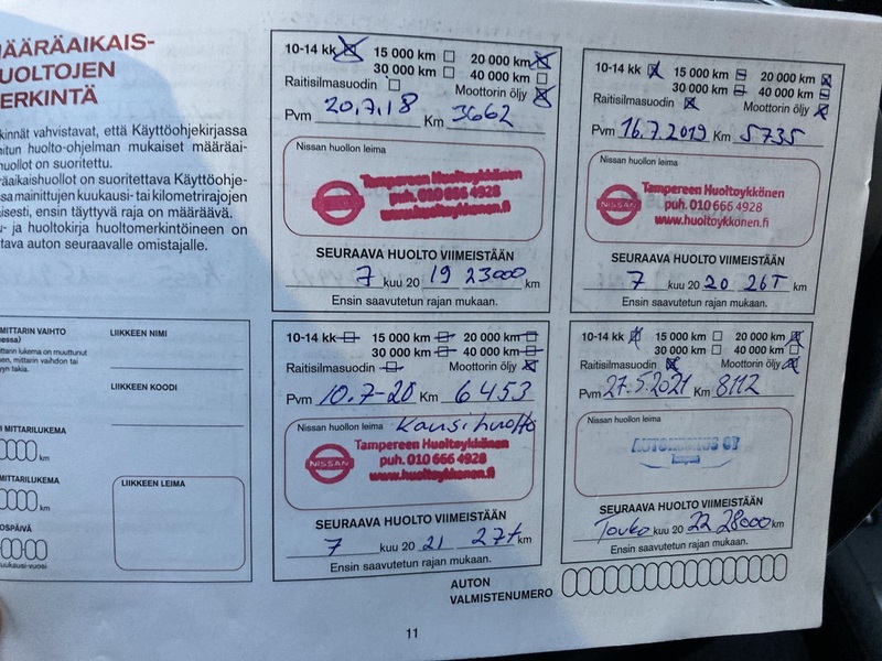 Nissan Qashqai vaihtoauto