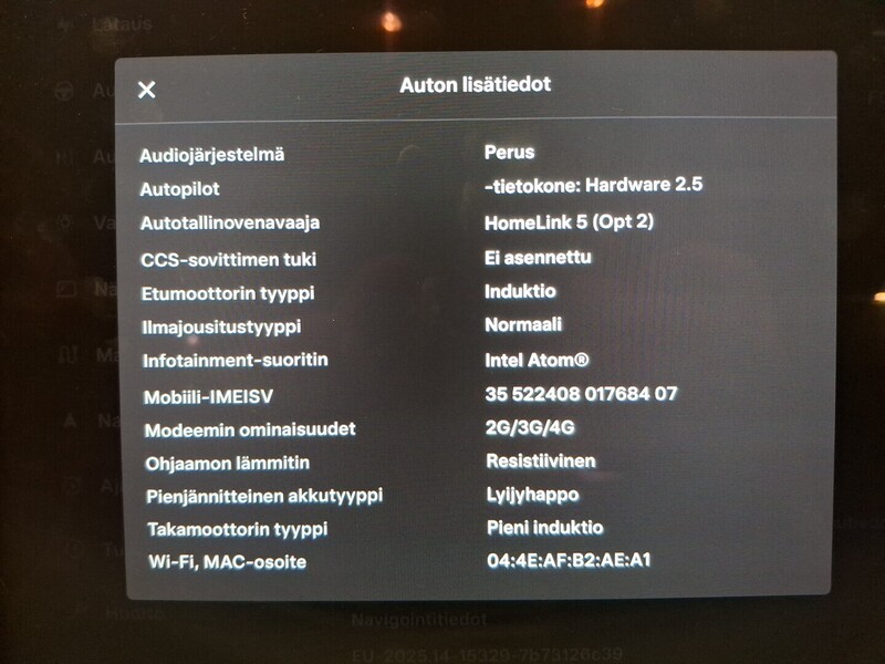 Tesla Model S vaihtoauto