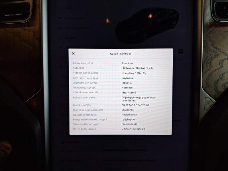 Tesla Model S vaihtoauto