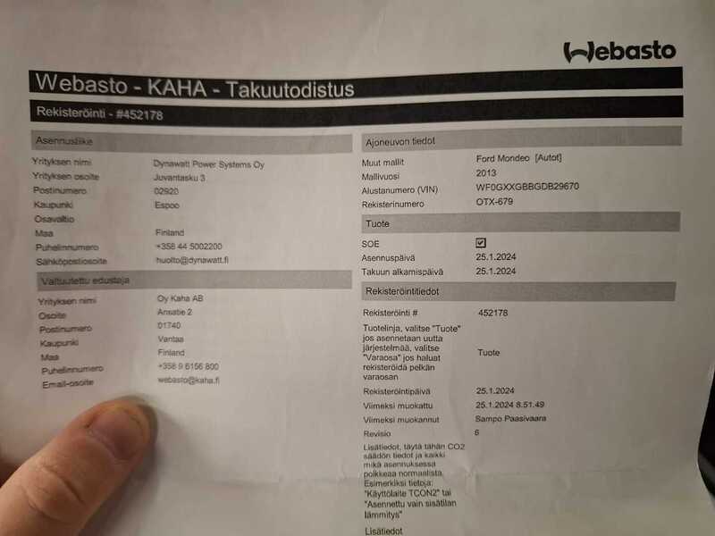 Ford Mondeo vaihtoauto