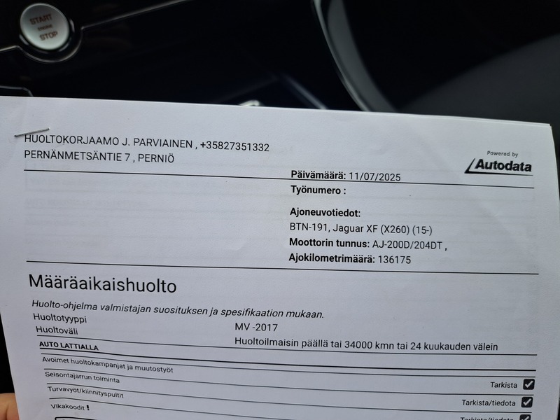 Jaguar XE vaihtoauto