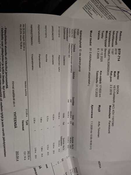 Skoda Yeti vaihtoauto