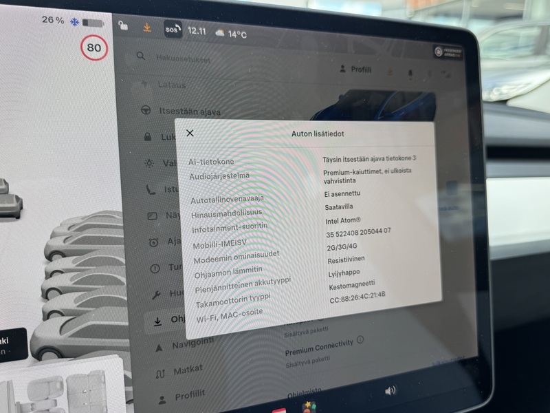 Tesla Model 3 vaihtoauto