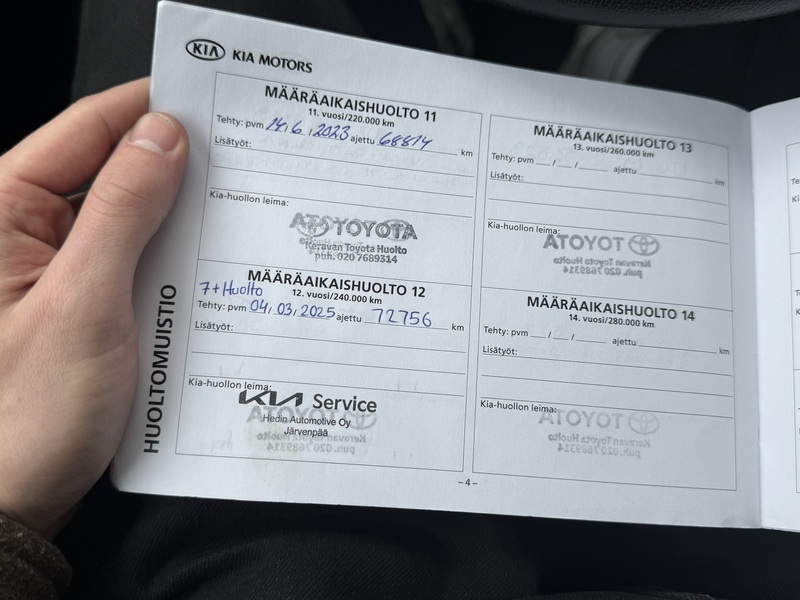 Kia Venga vaihtoauto