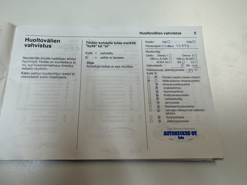 Opel Corsa vaihtoauto