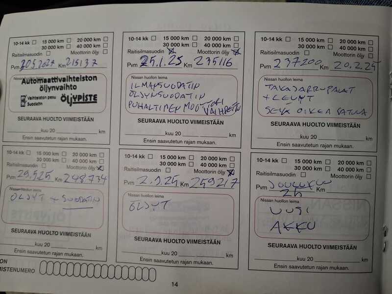 Nissan X-Trail vaihtoauto