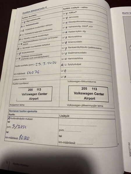 Volkswagen Touran vaihtoauto