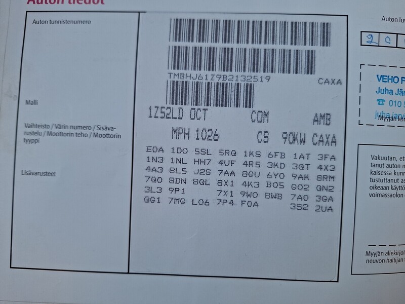 Skoda Octavia vaihtoauto