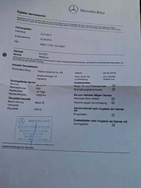 Mercedes-Benz CLA-sarja vaihtoauto