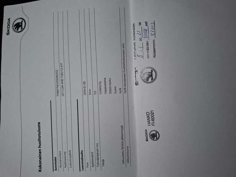 Skoda Octavia vaihtoauto