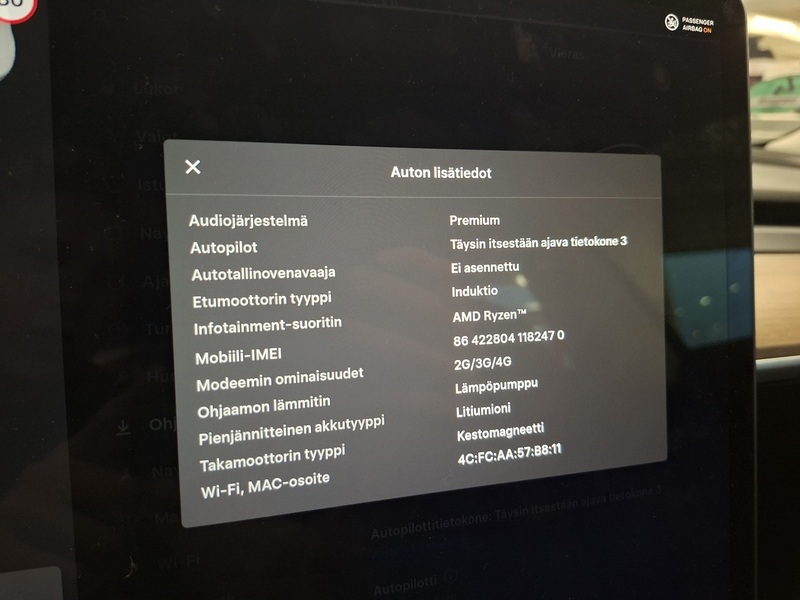 Tesla Model 3 vaihtoauto