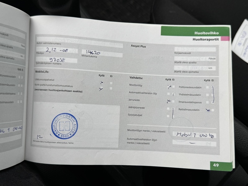 Mercedes-Benz A vaihtoauto