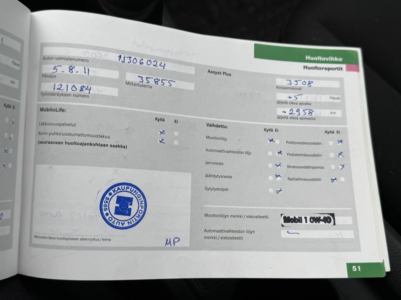 Mercedes-Benz A vaihtoauto